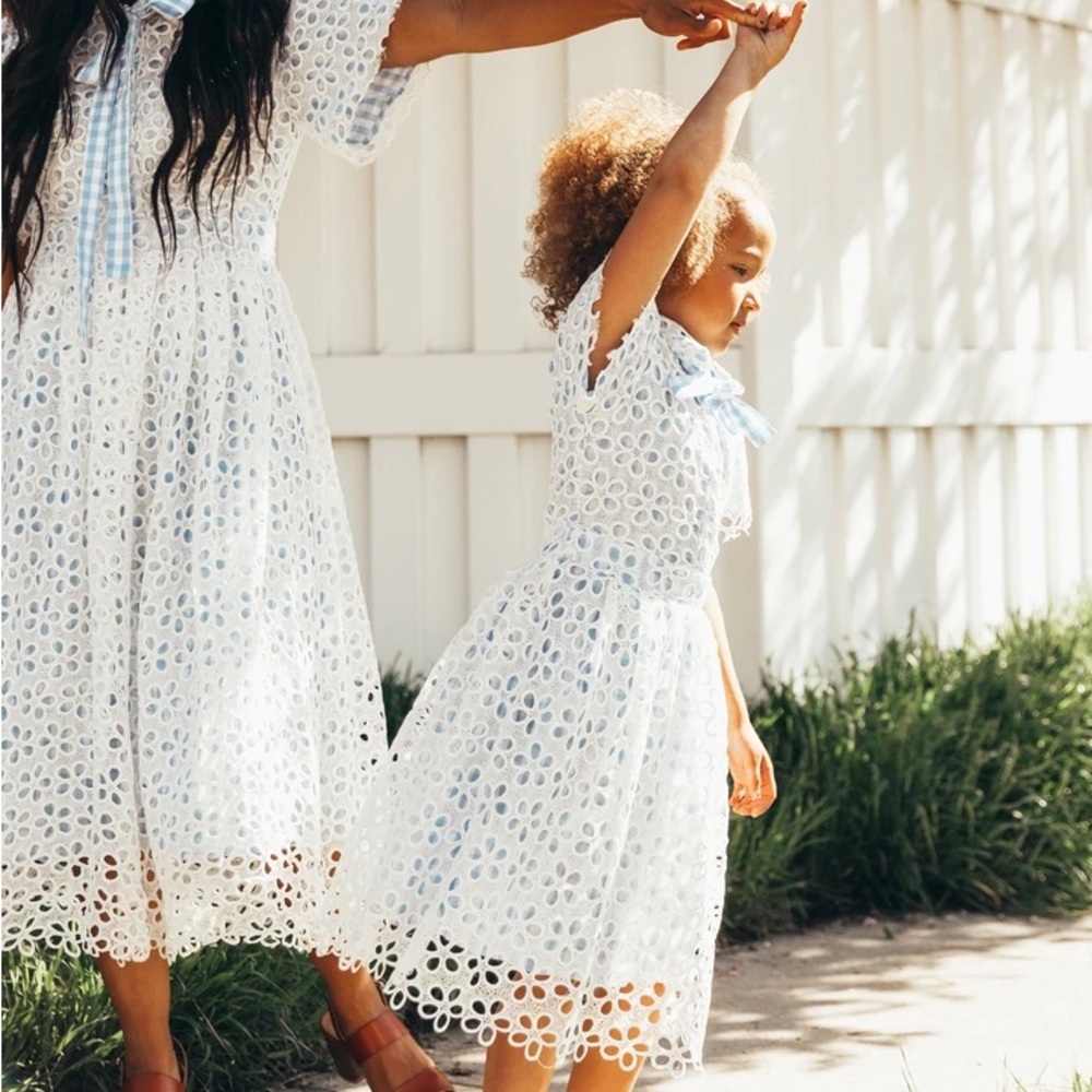 Ivy City Co mommy and me dresses. Womens medium and girls 5t